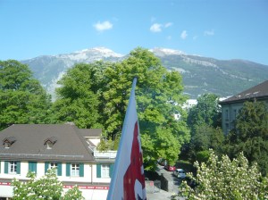 view from the classroom